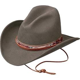Bailey Western Mens Durango Hat by Black Felt Hats