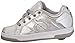 Heelys Split Chrome Skate Shoe (Toddler/Little Kid/Big Kid), Silver, 3 M US Little Kid