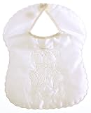 My Christening Day ivory bib for boys and girls
