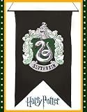 Discontinued Harry Potter Rare Slytherin Banner Flag