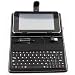 HDE 7" Tablet Stand with USB Keyboard - Black Faux Leather Carrying Case