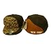 New York Yankees MLB Brown Yellow Orange Pattern Cooperstown Collection Fitted Baseball Hat / Cap