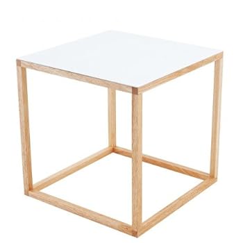 Leitmotiv - Table Basse Cubo - Blanc