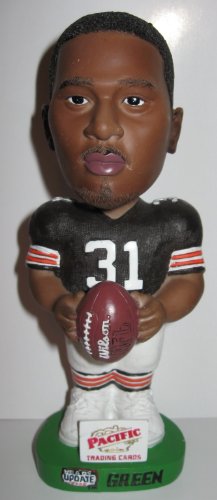 William Green 2002 Pacific Heads Update Football Bobble Head