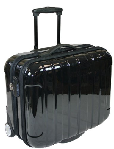 Eurotravel Polycarbonat Business Trolley schwarz ETK 7