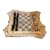Olive Wood Rustic Chess Set - 50cm