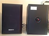 Sony SS-B1000 5-1/4-Inch Bookshelf Speakers 120 Watt (Pair) H.O.P. Cone Woofer Two-Way, 1