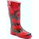 EyeCatchShoes - Wellington Vienna Tulip Red Wellies