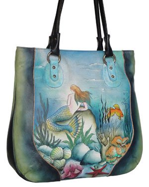 Anuschka Large Tote - Little Mermaid (Little Mermaid)