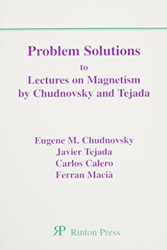 Problem Solutions to Lectures on Magnetism