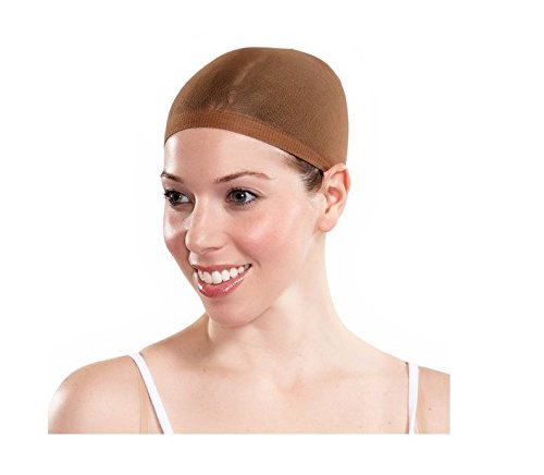 Brown Wig Cap (2 pack)