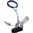Trademark Tools 75-8942 Hawk Helping Hand Magnifier with 2 LEDs