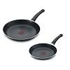 Tefal Supra Frying Pans Twin Set, Non Stick,  20 cm / 24 cm