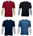 Lagen-Langarm-Shirt - Fruit of the Loom 'Layered T'