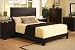 Furniture FX Thames Bedroom Set Thames Platform Bedroom Set in Cappuccino