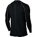 Nike Men's Pro Cool Top Black/Dark Grey/White Size X-Large