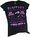 True Blood -- Fangtasia Welcome Crop Sleeve Fitted Juniors T-Shirt