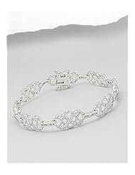 CZ Bracelet In 92.5 Sterling Silver