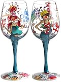 41fNTv4qR7L. SL160  Hand Painted Wine Glass by Bottoms Up   Happy Birthday