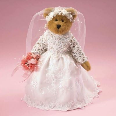 Bride with Wedding Boquet TeddyBear