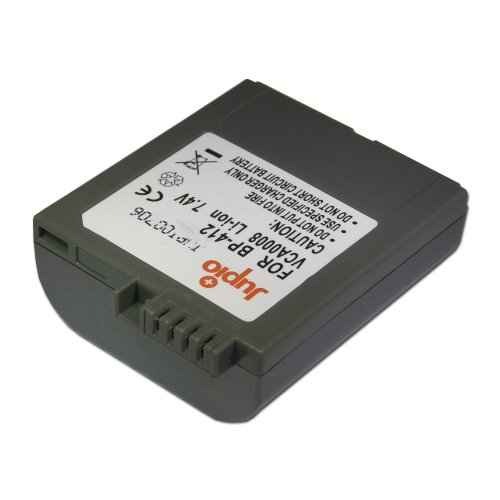 Jupio Camcorder-Akku (Canon BP-412), 1400mAh Preisvergleich