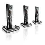 Philips ID9373B/05 XD Sound Cordless Phone - Triple Pack With Answer Machine