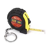 uxcell ソフトテープメジャー　 縫製テーラー定規 150cm/60 inch　混雑なカラー　携帯型　ソフトプラスチック