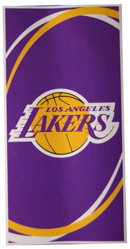 Los Angeles Lakers Fiber Reactive Pool/Beach/Bath Towel