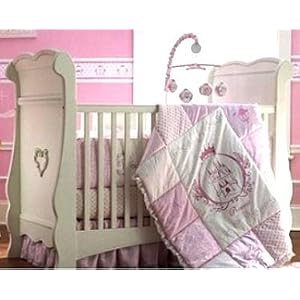 Disney Princess Bows and Lace 3-in-1 Crib by Delta - White by Delta