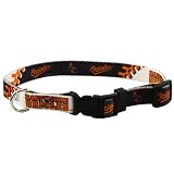 Baltimore Orioles Adjustable Dog Collar (Small)