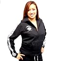 Harley-Davidson® Women's Black B&S Satin Yoga Jacket HA03014
