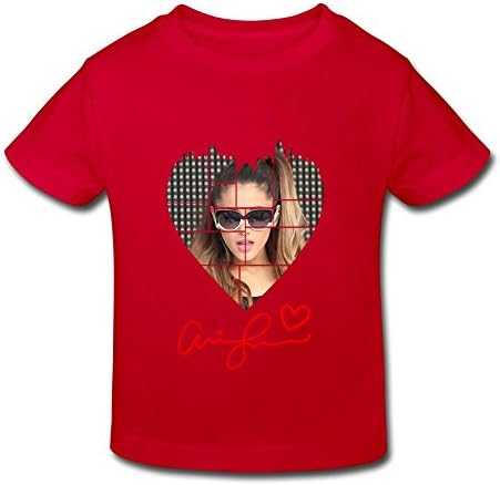 FANNGBABY Kid's Toddler Ariana Grande Tour 2016 Age 2-6 T-shirt Red 4 Toddler