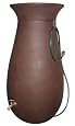 Algreen 81111 Cascata Rain Water Collection and Storage System, 65 Gallons, Dark Brown