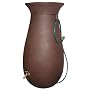 Algreen 81111 Cascata Rain Water Collection and Storage System, 65 Gallons, Dark Brown