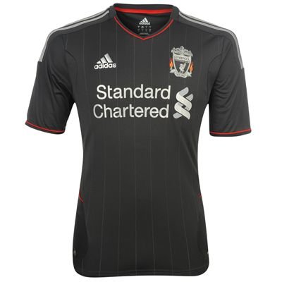 Liverpool Away Shirt 2011/12 Grey