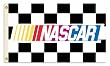 NASCAR NASCAR Checkered 3-by-5 Foot Flag with Grommets NASCAR NASCAR Checkered 3-by-5 Foot Flag with Grommets