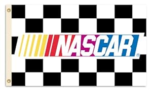 NASCAR Checkered 3-by-5 Foot Flag with Grommets
