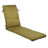 Outdoor Living : Chaise Cushion - Green