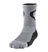 Jordan Jumpman Crew Socks Grey/Black X-Large