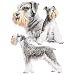 Miniature Schnauzer Desk Set