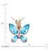 Mystic Blue Topaz Butterfly Pendant 41fNm72BT1L. AA75 Mystic Blue Topaz Butterfly Pendant