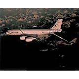 (16x20) KC-135 Tanker (Fueling Mid-Air) Art Poster Print