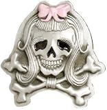 Mens Girl Skull Metal Belt Buckle