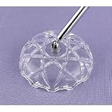 Office Products : Crystal Round Silver Tone Pen Set