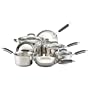 KitchenAid Stainless-Steel 10-Piece Cookware Set