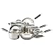 KitchenAid Stainless-Steel 10-Piece Cookware Set