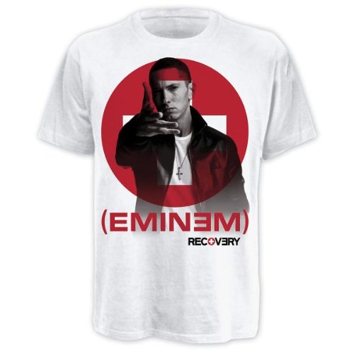 Produkt-Bild: Universal Music Shirts Eminem - Recovery 0901980 Unisex - Erwachsene Shirts/ T-Shirts, Gr. 42/44 (XL), Wei&szlig; (wei&szlig;)