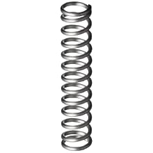 Compression Spring, 302 Stainless Steel, Inch, 0.088" OD, 0.012" Wire Size (Pack of 10)