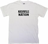 Nashville Nation Men's Tee Shirt 6XL-White