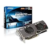 MSI ATI Radeon HD6870 1 GB DDR5 2DVI/HDMI/2x Mini DisplayPort PCI-Express Video Card R6870 HAWK